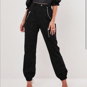 Missguided x Jordan Lipscombe Chain Cargo Pants